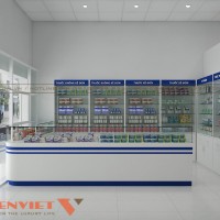 Thiết kế nhà thuốc kết hợp phòng khám DIỆP TUẤN